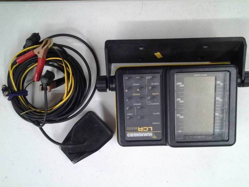 Humminbird LCR2000 Fish Finder With Cords