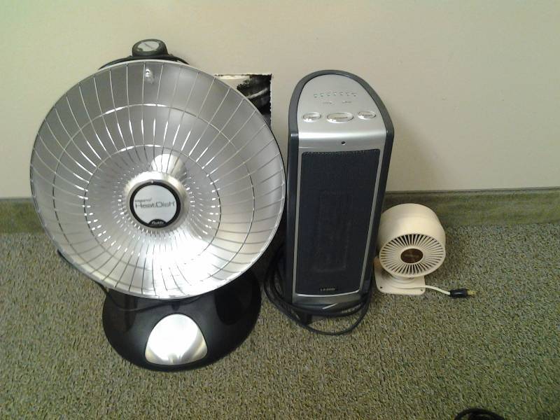 2 Heaters & 1 Fan