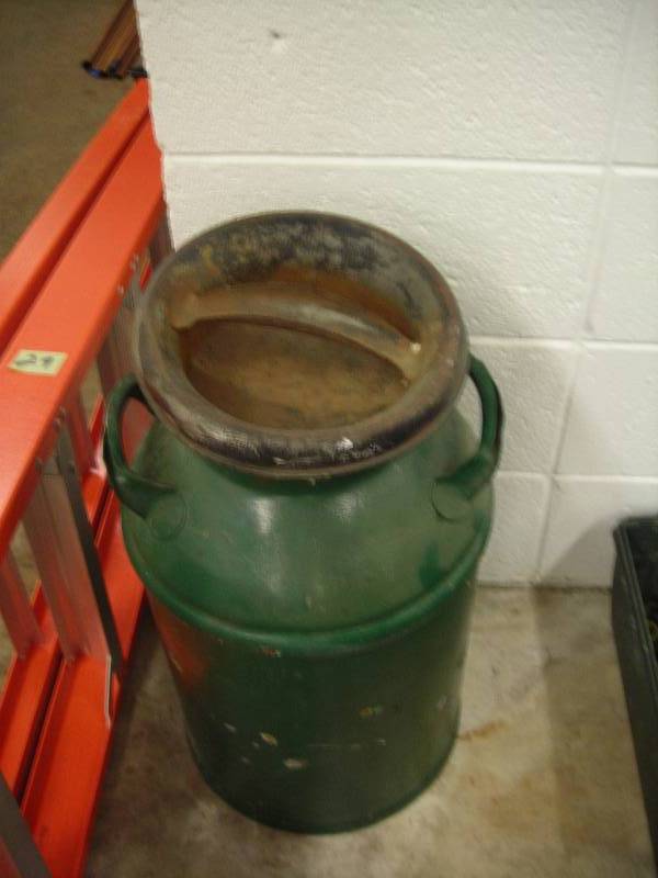 Old Milk Can
