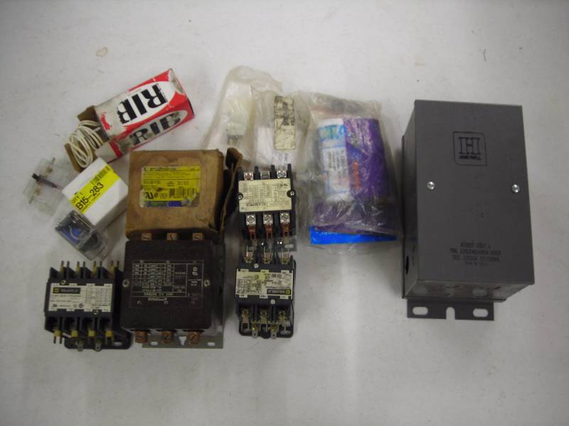 Assorted Contactors & Relays