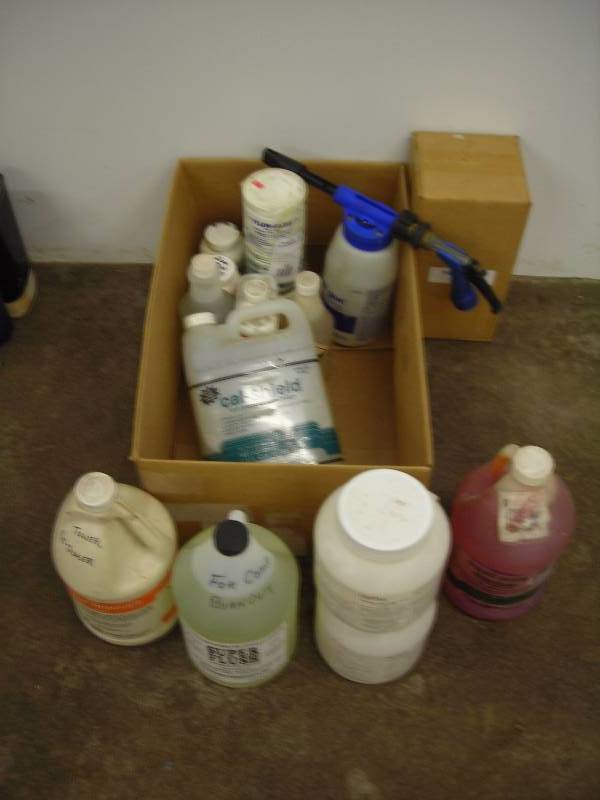 Box Lot-DeScalers, Ice Machine Cleaners, Related Chemicals