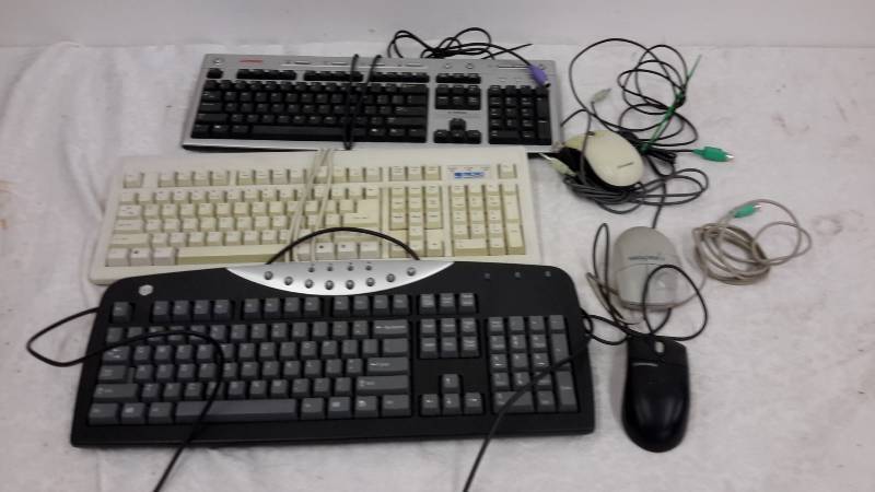 lot 67 image: Keyboards and mice