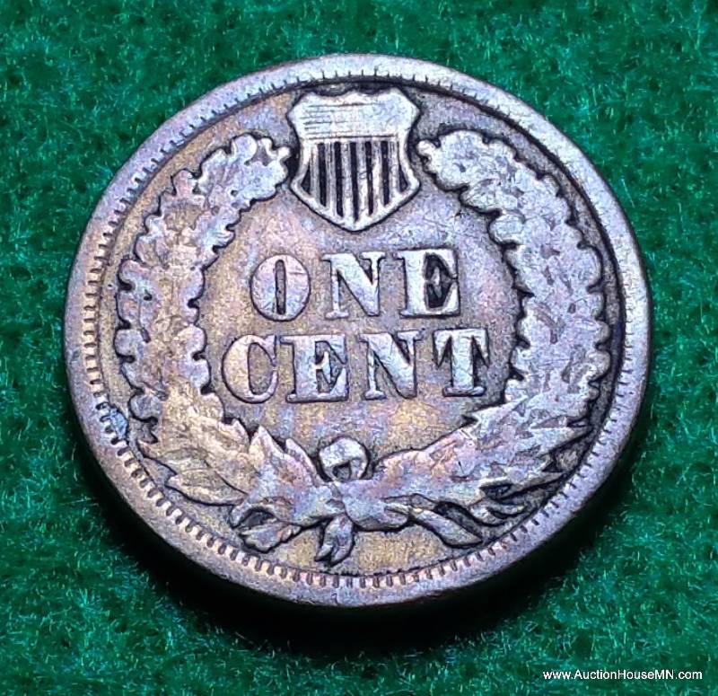 Civil War 1862 Toned Indian Head Cent