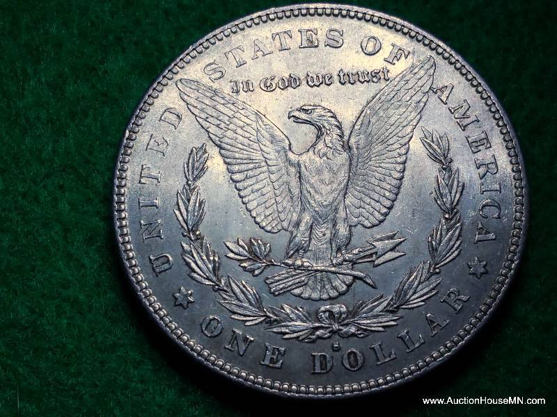 1878 S $1 Morgan Silver Dollar - Toned  Luster