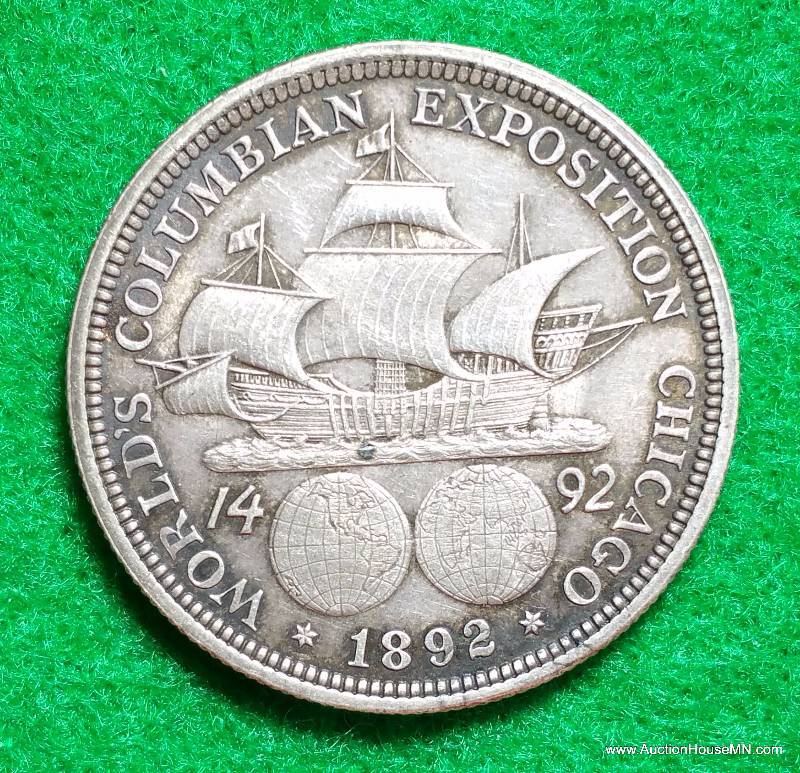 1892 Columbian Expo Silver Half Dollar