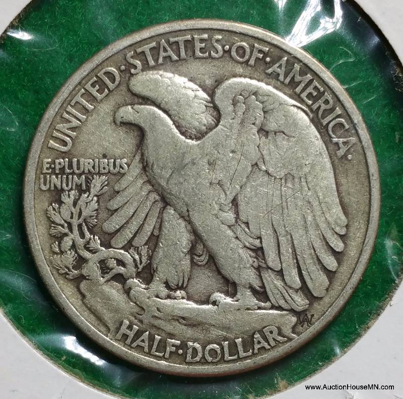 1940 P Walking Liberty Silver Half Dollar