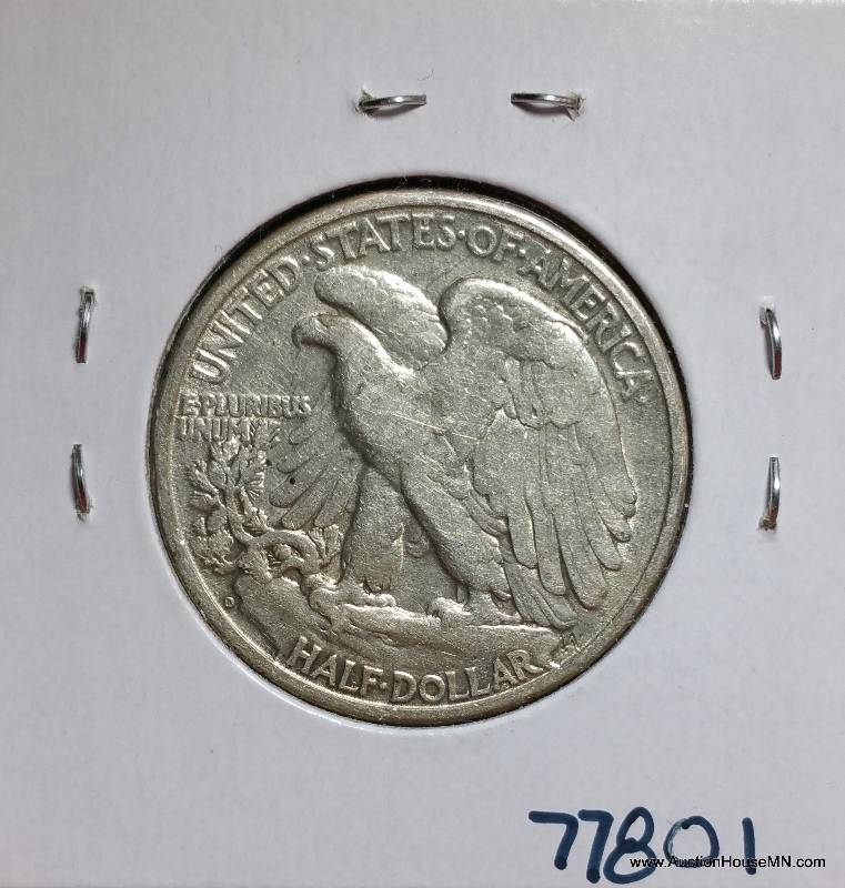 1946 D Walking Liberty Silver Half Dollar