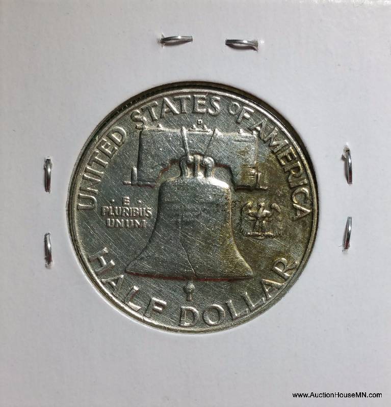 1963 D Franklin Silver Half Dollar
