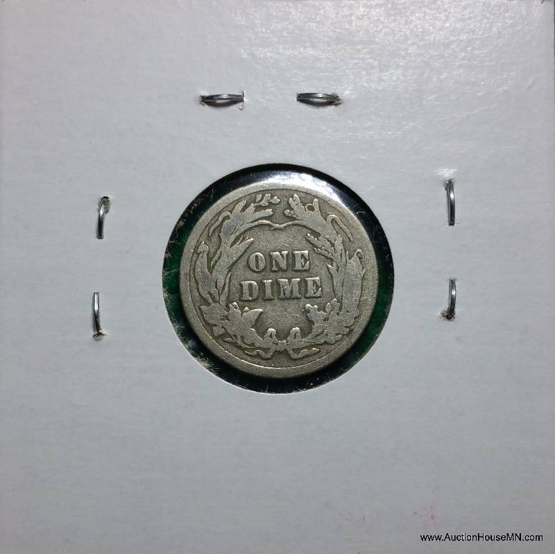 1912 Barber Silver Dime