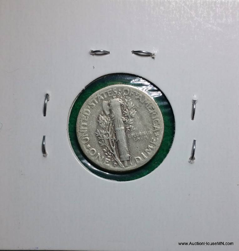1944 D Mercury Silver Dime