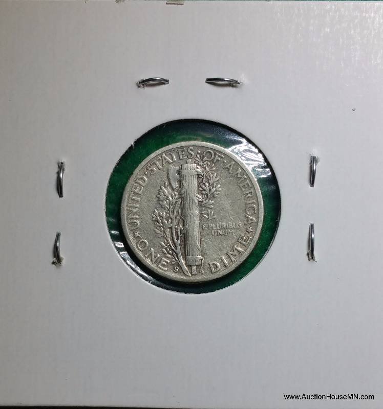 1945 S Mercury Silver Dime