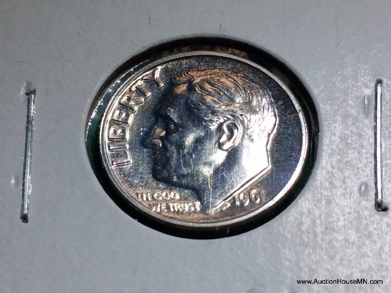 Group of (4) Proof Silver Roosevelt Dimes