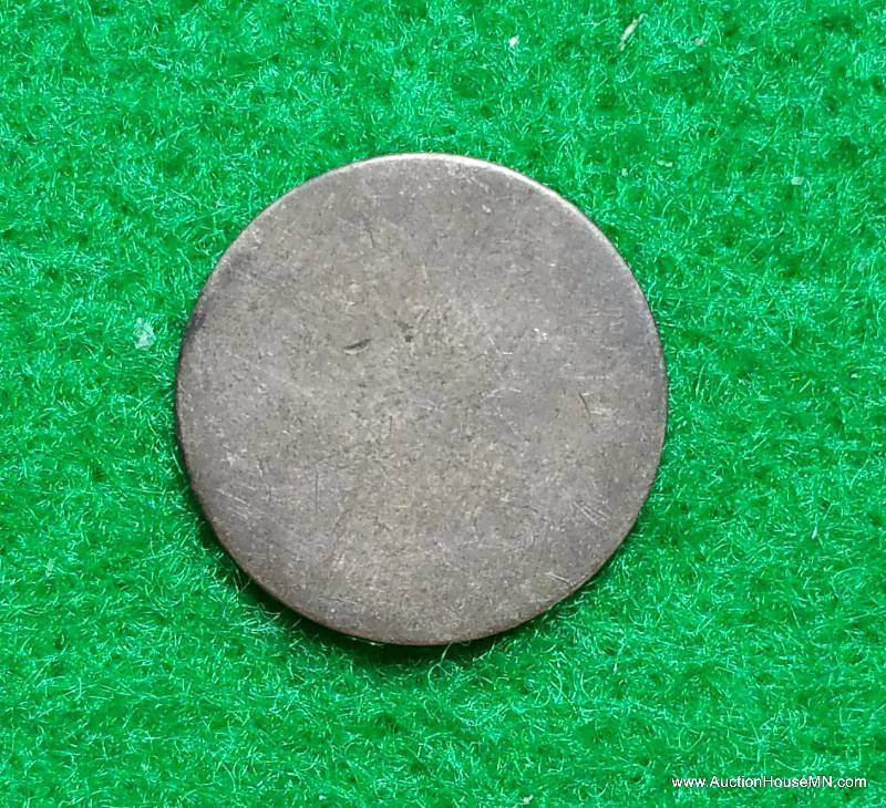 1851 - 1853 Variety 1 Silver Three Cent Piece