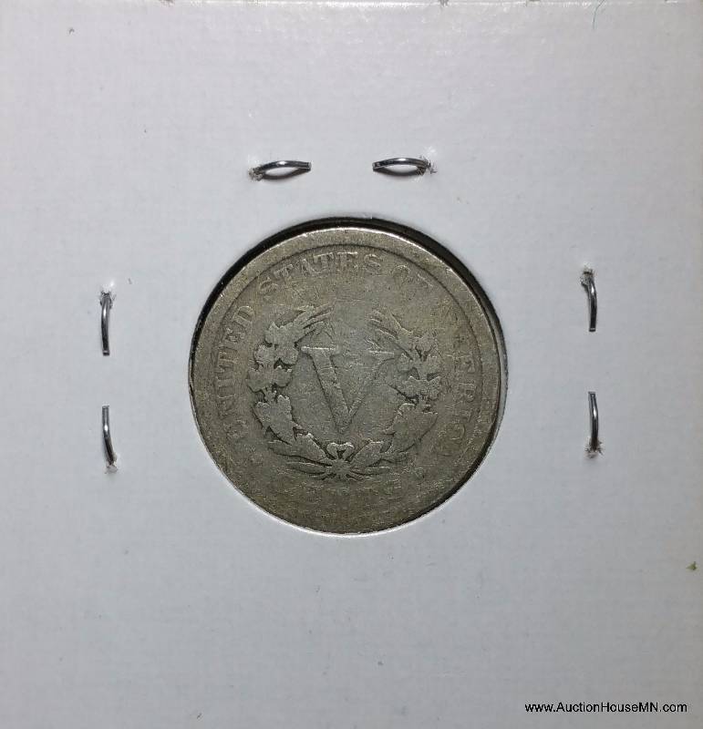 1902 Liberty Head V Nickel