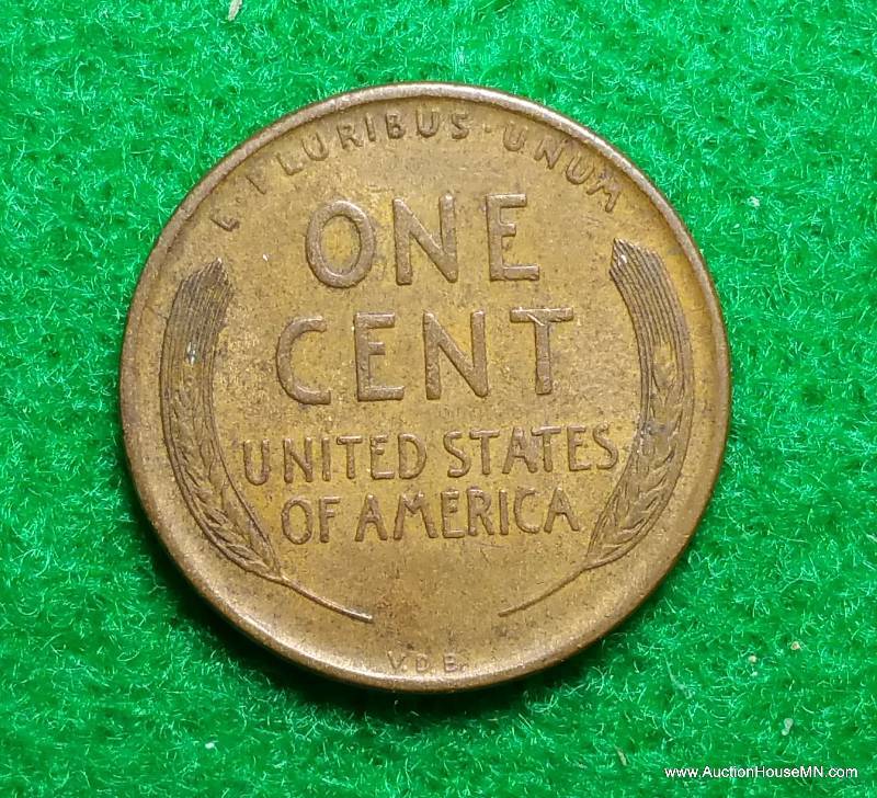 1909 VDB Lincoln Wheat Cent
