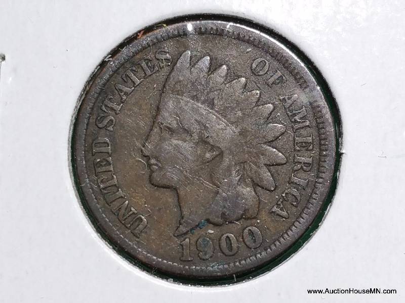 Group of (4) Indian Head Cents