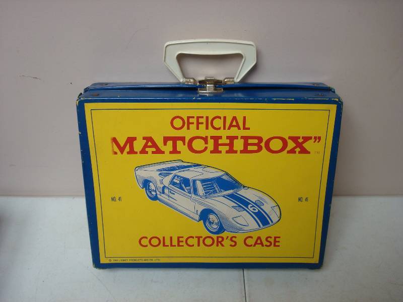 lot 13 image: Vintage Matchbox Case, Has Some Wear