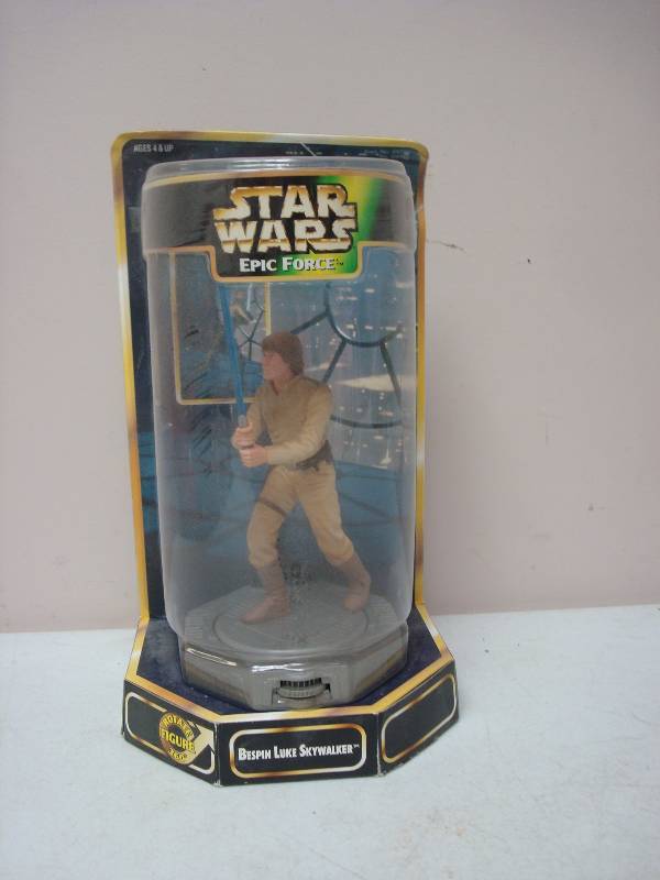 lot 22 image: Star Wars Epic Force Figure, Package May Show Wear, Luke Skywalker