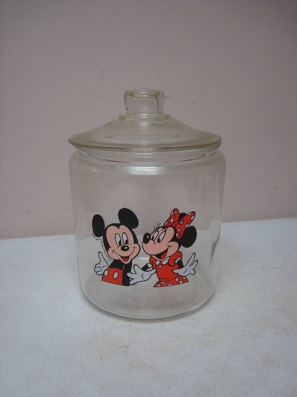 lot 33 image: Disney Mickey And Minnie Mouse Cookie Jar