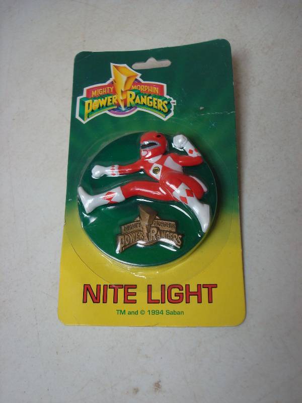 lot 86 image: New Power Ranger Night Light