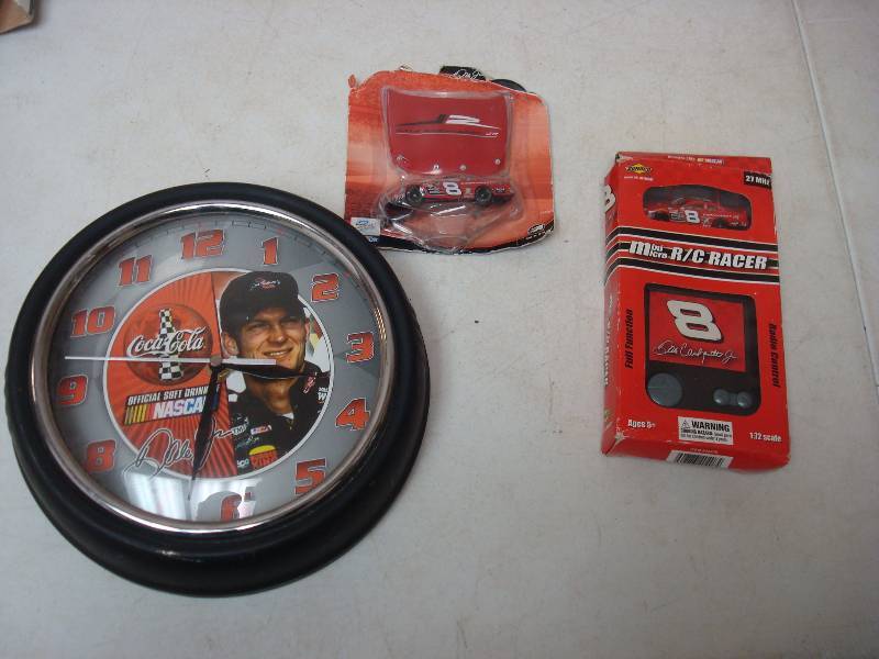 lot 88 image: Lot Of Dale Earnhardt jr Items, Mini RC Car