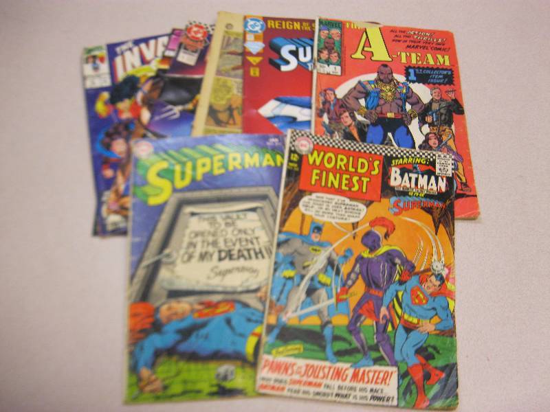 lot 97 image: Lot Of Vintage Superhero Comic Books