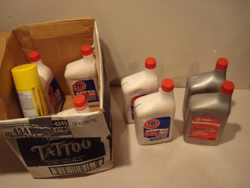 lot 125 image: Box With Transmission Fluid