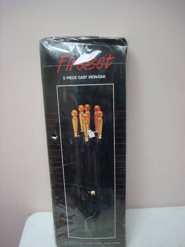 lot 137 image: New Fireplace Poker Tool Set