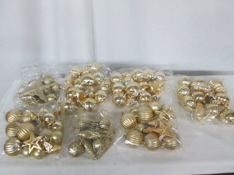 Alcove 45-pc. Ornament Set - Gold