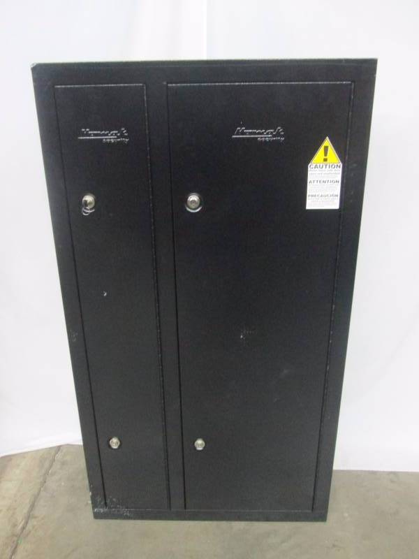 Homak 8-Gun Double-Door Steel Gun Cabinet