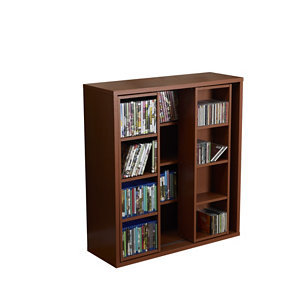 Alcove Sliding Shelf Media Cabinet