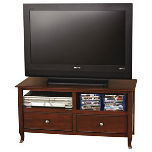 Alcove Cherry TV Stand