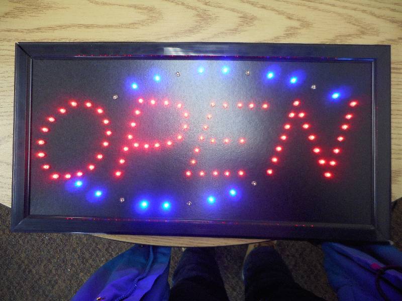 Open Sign
