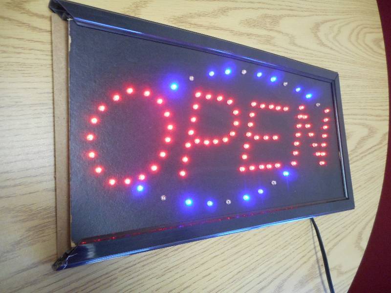 Open Sign