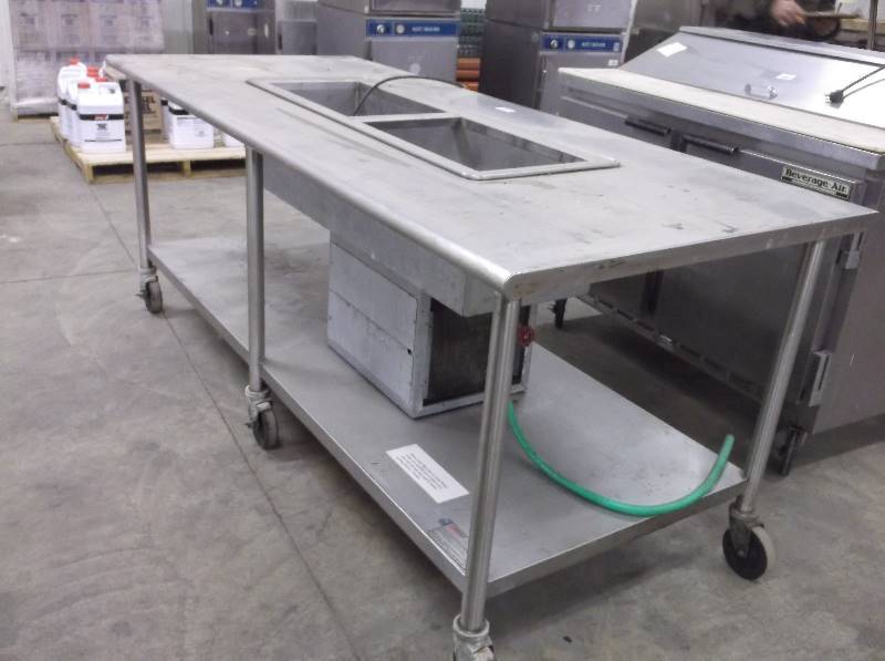 Stainless Steel Refrigerated Table