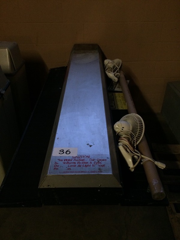 lot 36 image: UV machine