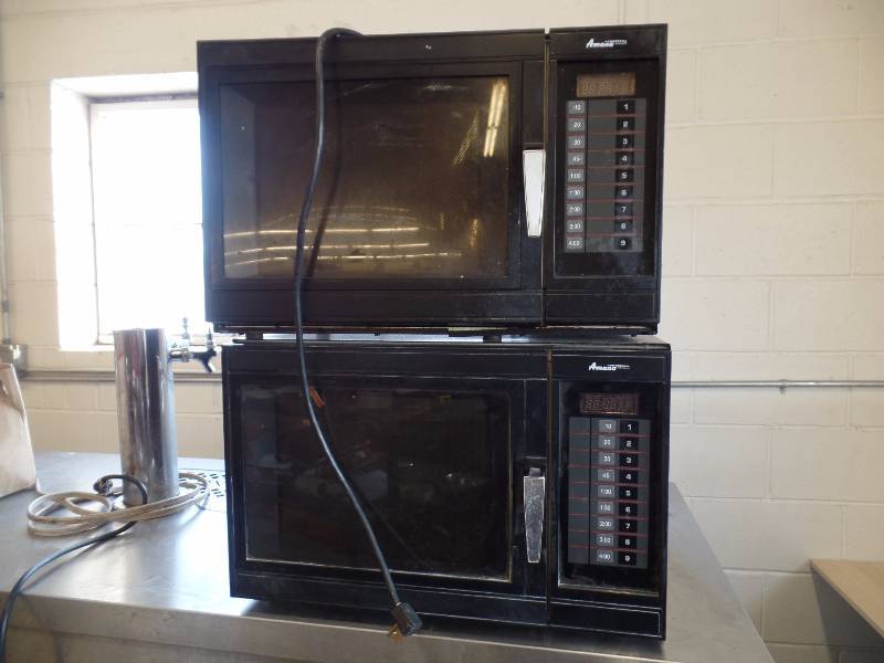 Two Microwaves Ovens