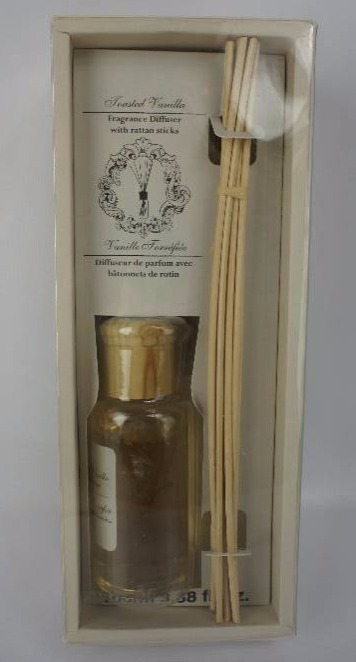 lot 20 image: Hosley 3.38oz Toasted Vanilla Fragrance Diffuser