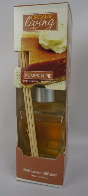 lot 18 image: Organic Living Pumpkin Pie Reed Diffuser
