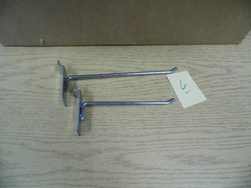 6 & 8 Slatwall Hooks