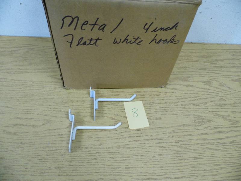 4 Slatwall Hooks