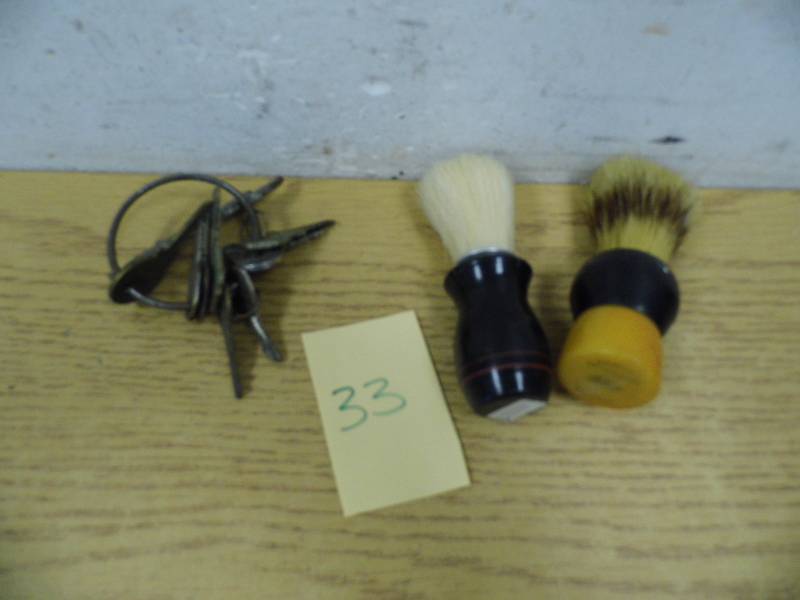 Shaving Brushes & Keys