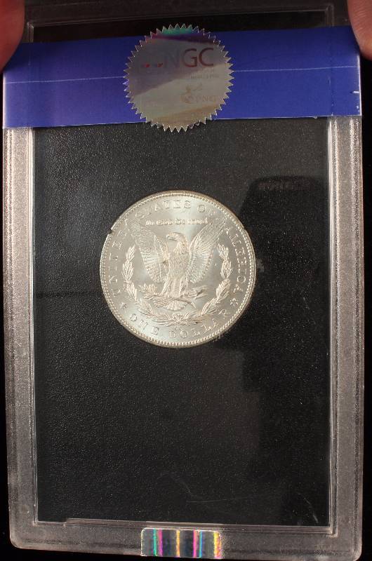 1884CC CARSON CITY MORGAN SILVER DOLLAR GSA HOARD MS64 (64 PLUS DESIGNATION)
