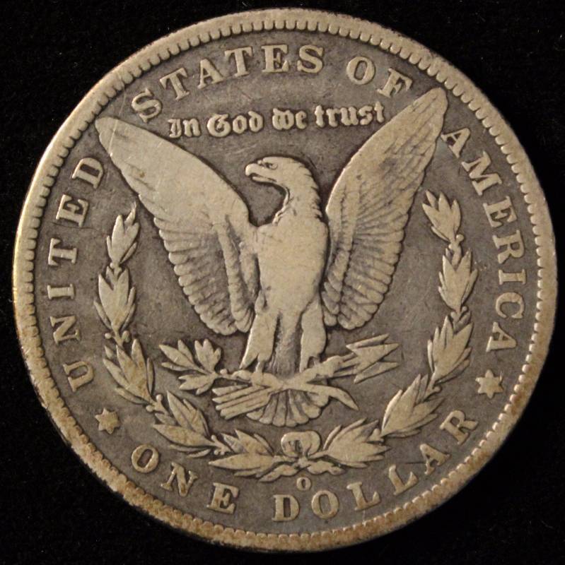 1886-O MORGAN SILVER DOLLAR