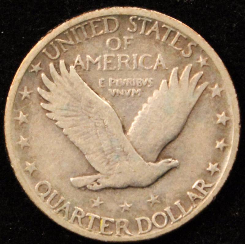 1926-D STANDING LIBERTY SILVER QUARTER VF