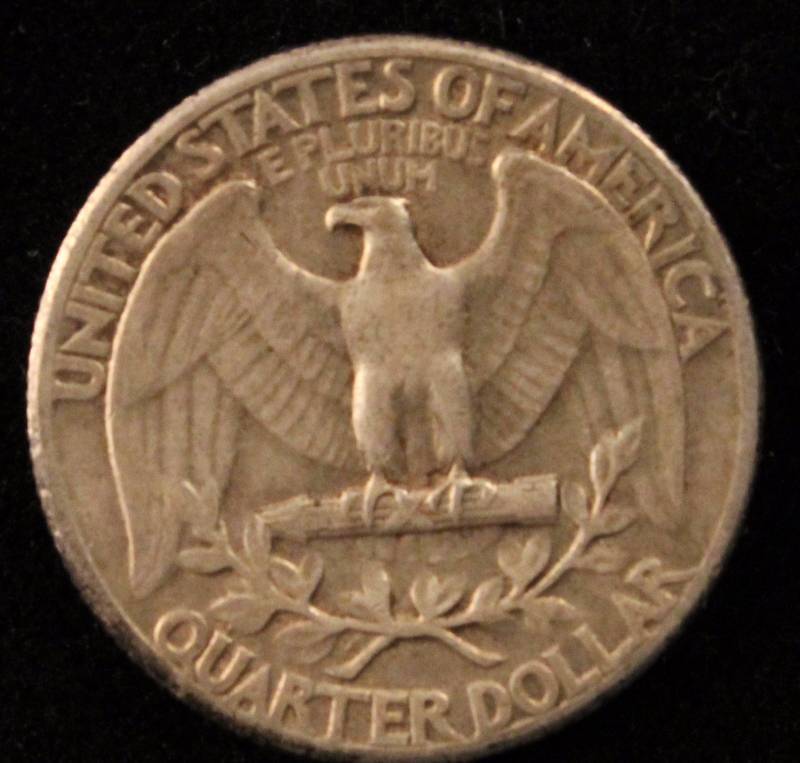 1934 WASHINGTON SILVER QUARTER