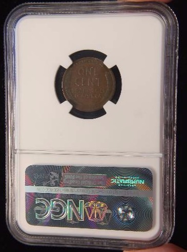 1915-S WHEAT CENT F15 NGC CERTIFIED