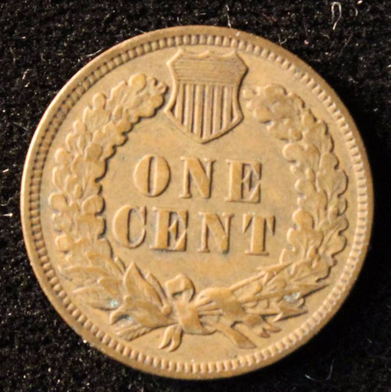 1909 INDIAN HEAD CENT XF