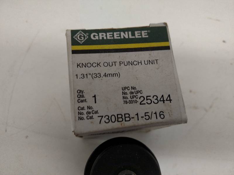 Greenlee Round Knockout Punch Unit,...