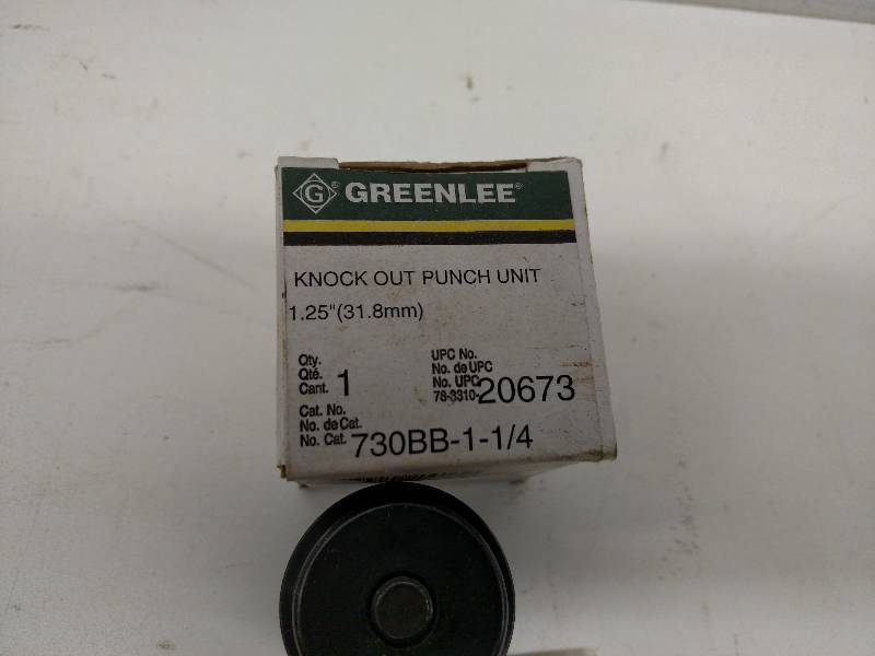 Greenlee Round Knockout Punch Unit,...